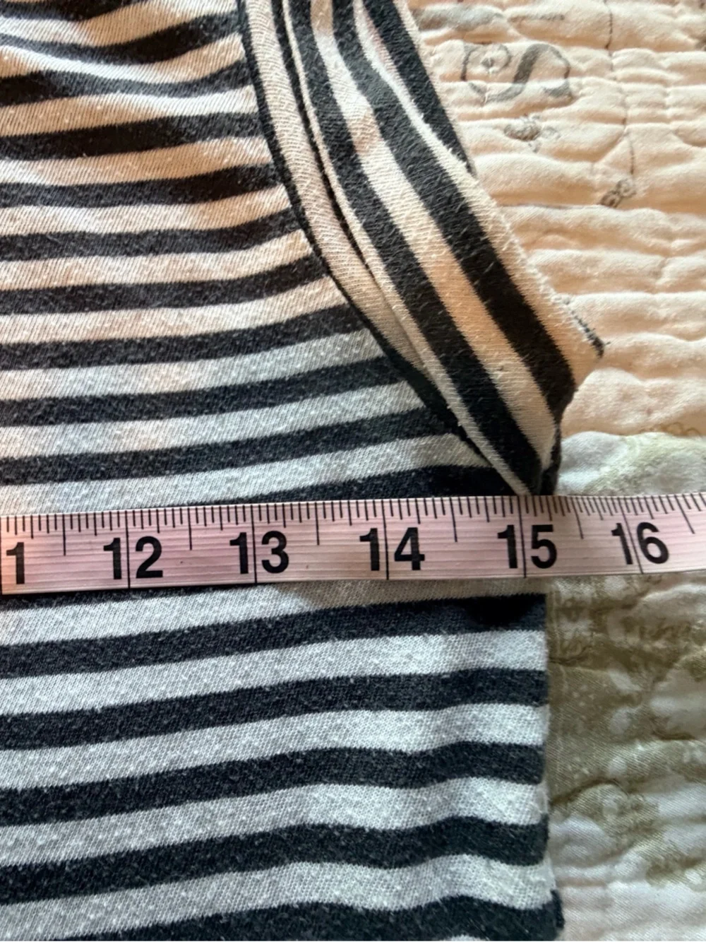 J.Crew Striped Tank Top XS Black White Sleeveless Casual Classic Stripe Tee